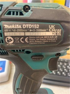 Аккумуляторный шуруповерт Makita DTD152 890000696808