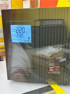 Стабилизатор напряжения РЕСАНТА АСН-5000/1-Ц 890000685655