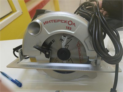 Дисковая пила ИНТЕРСКОЛ ДП-165/1200 890000701783