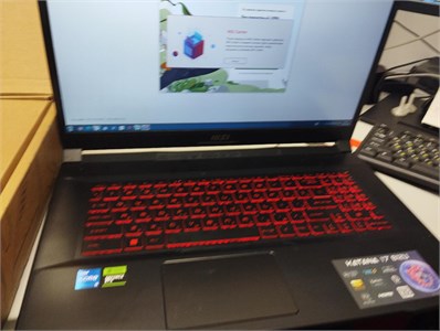 НОУТБУК MSI KATANA 17 B12U/12450H RTX 2050 890000707133