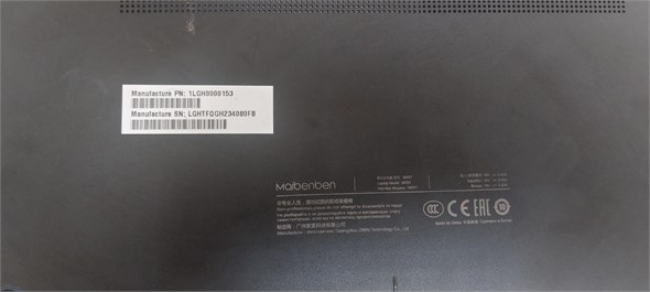 MAIBENBEN MaiBook M557/Ryzen 7 5700U 890000707026