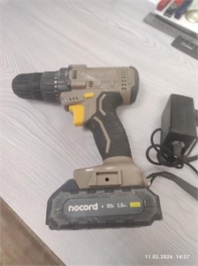 Аккумуляторная дрель-шуруповерт Nocord NCD-20.2.15.C 890000697535