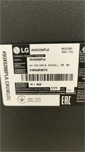 Телевизор LG 49UK6200PLA 890000714969