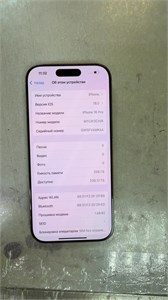 APPLE IPHONE 16 PRO 256 ГБ 890000712304