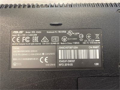 ASUS VivoBook 15 X542UF i5-8250U MX130 890000711980