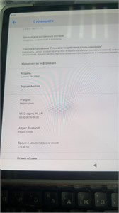 LENOVO TAB P11 PRO TB-J706F 6/128ГБ 890000716018