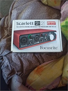 Внешняя звуковая карта Focusrite Scarlett 2i2 890000722180