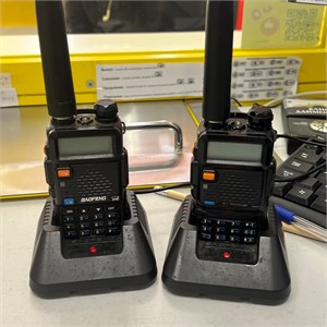 Рация Baofeng UV-5R Черная Комплект 2 шт. 890000732840