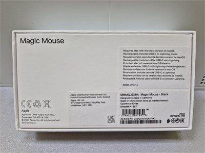 Apple Magic Mouse A1657 890000733881
