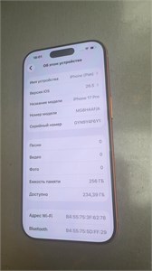 APPLE iPhone 17 Pro 256gb 890000738219