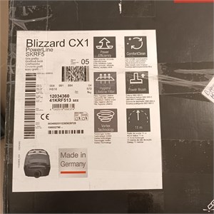 Немецкий пылесос blizzard cx1 890000740055