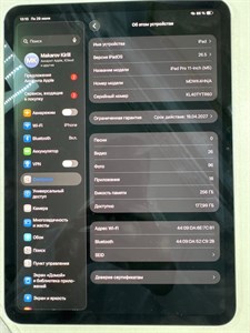 APPLE iPad Pro 11-inch (M5) Wi-Fi 256GB 890000749326