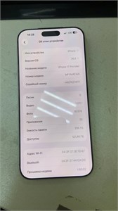 APPLE IPHONE 17 PRO MAX 256 890000737668