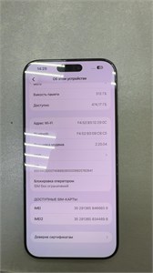APPLE IPHONE 16 PRO MAX 8/512 ГБ 890000738506