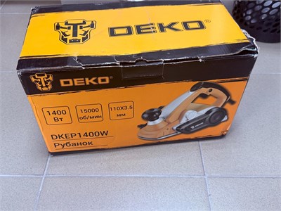 deko dkep1400w рубанок 890000759537