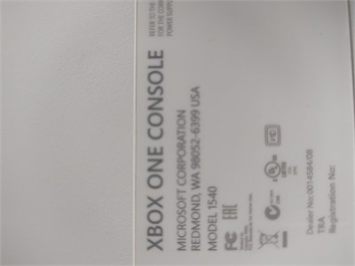 Xbox One Console 1540 890000764712