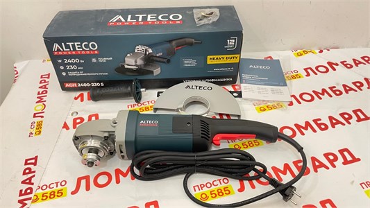 Угловая шлифмашина ALTECO AGH 2400-230 S 890000769150