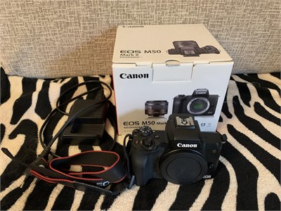 Беззеркальный фотоаппарат Canon EOS M50 Mark II 890000736505