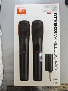 Набор микрофонов JBL PartyBox серый 890000771860