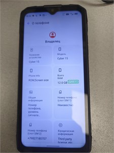 Hotwav Cyber 15 12/256 890000774416