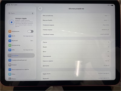 Apple Ipad (A16) 128gb 890000776936