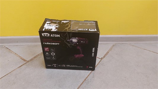 Аккумуляторный гайковерт КМ Атом CIW-183BL 890000778560