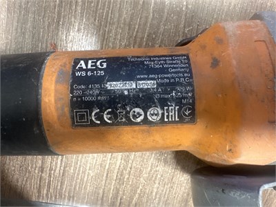 УШМ AEG WS 6-125 890000780653