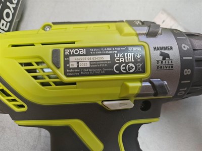 ДРЕЛЬ-ШУРУПОВЕРТ RYOBI R18PD3 890000501529