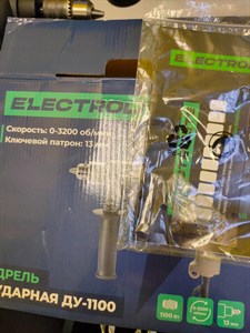 Ударная дрель Electrolite ДУ 1100 , 1100 Вт 890000504883