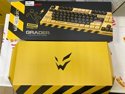 Игровая механическая беспроводная клавиатура ARDOR GAMING Grader [AG-ZD-GR87GM-HS-G-Sub-Y] 890000511741