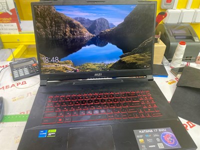 Игровой ноутбук MSI Katana 17 B12UCX-1005XRU (i5 12450H RTX 2050) 890000513622