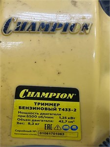 Бензиновый триммер Champion Т433-2 890000515073