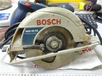 Дисковая пила BOSCH GKS 55 CE, 1350 Вт 890000500686