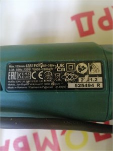 ЭЛЕКТРОЛОБЗИК Makita 4351FCT 890000524465