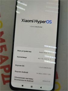 XIAOMI REDMI NOTE 12 4/128 ГБ 890000524901