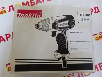 Ударный шуруповерт Makita TD0101 890000492573