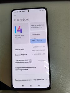 XIAOMI REDMI NOTE 10 PRO 8/128 ГБ 890000505998