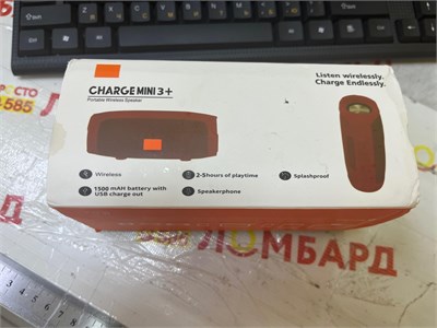 БЕСПРОВОДНАЯ КОЛОНКА CHARGE MINI 3+ 890000528897