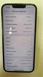 APPLE IPHONE 13 PRO 256 ГБ 890000515771