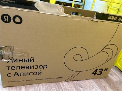 43" (108 см) LED-телевизор Умный Яндекс телевизор с Алисой (YNDX-00071) 890000531386