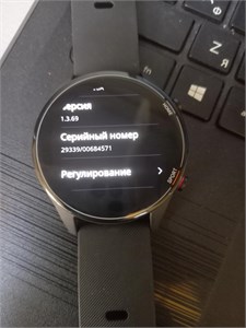 Спортивные умные часы Xiaomi Mi Watch Black (XMWTCL02) 890000518706