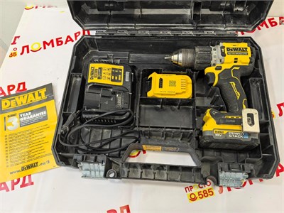 Аккумуляторная ударная дрель-шуруповерт DeWalt DCD805 890000534416