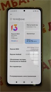 XIAOMI REDMI NOTE 11 PRO 8/128 ГБ 890000496253