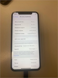 APPLE IPHONE X 256 ГБ 890000553066