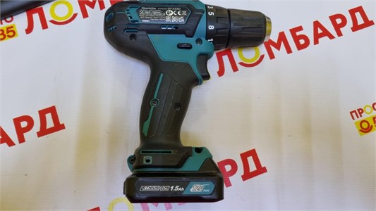 Аккумуляторная дрель-шуруповерт Makita DF333D 890000560070