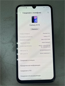 SAMSUNG GALAXY A15 6/128 ГБ 890000569743