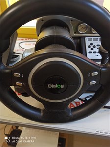 Игровой руль dialog gw-13vr 890000585539