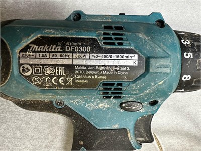 СЕТЕВАЯ ДРЕЛЬ-ШУРУПОВЕРТ MAKITA DF0300 890000583806