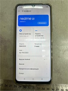 REALME NOTE 60 4/128 ГБ 890000587150