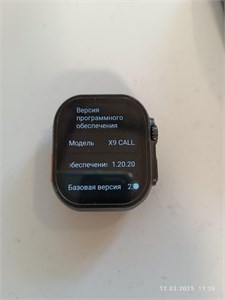 Умные часы W&O X9 CALL 890000587015